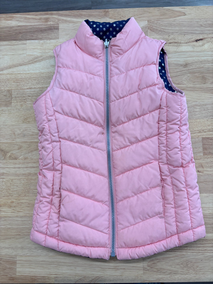 Gap Reversible Puffer Vest, Size 6/7