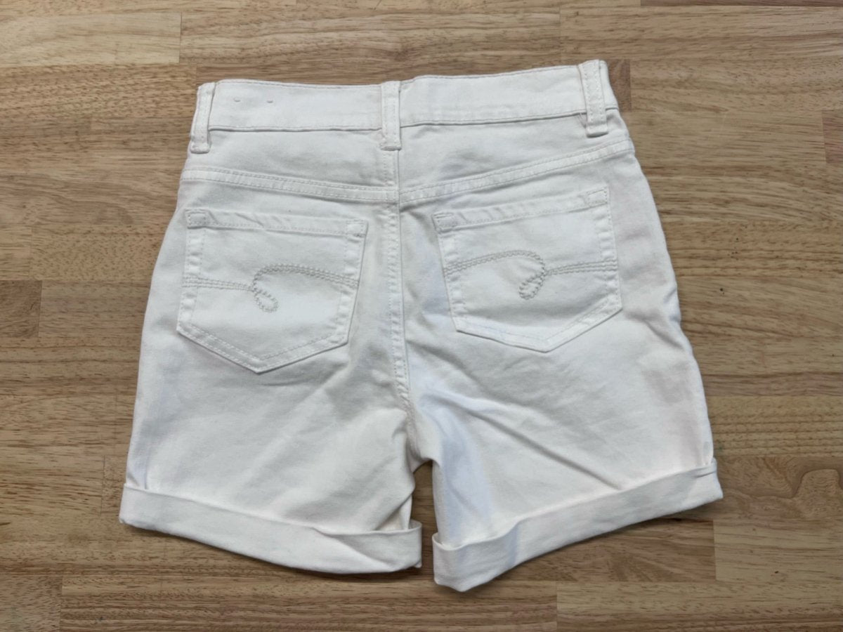 Justice Slim White Shorts – 14 - Nest and Sprout - Consignment