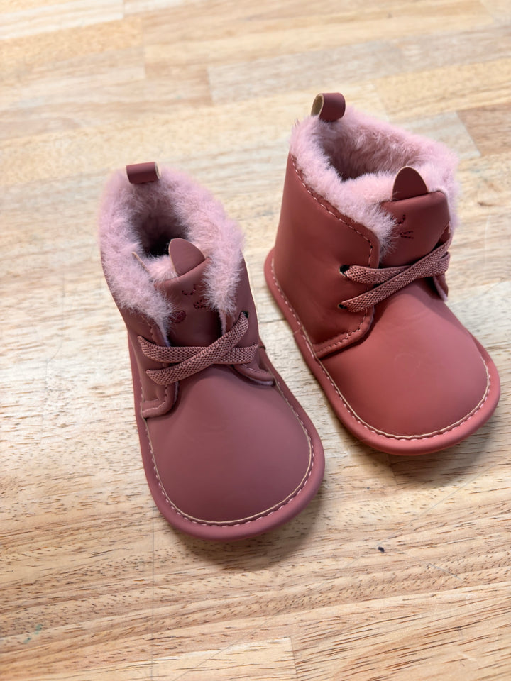 Carter’s Dusty Pink Booties – 3-6M