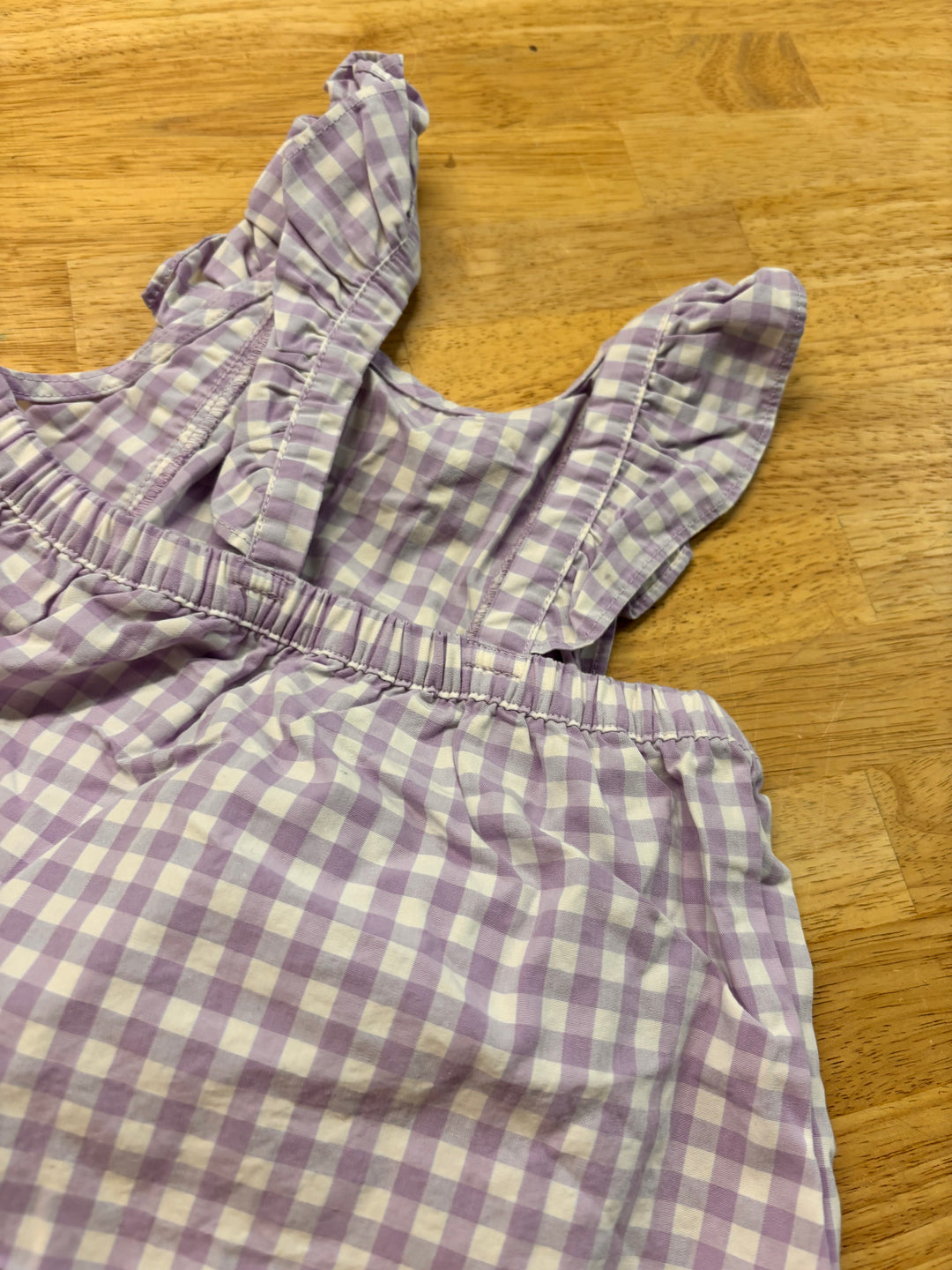 Carter’s Gingham Ruffle Tank – 3T