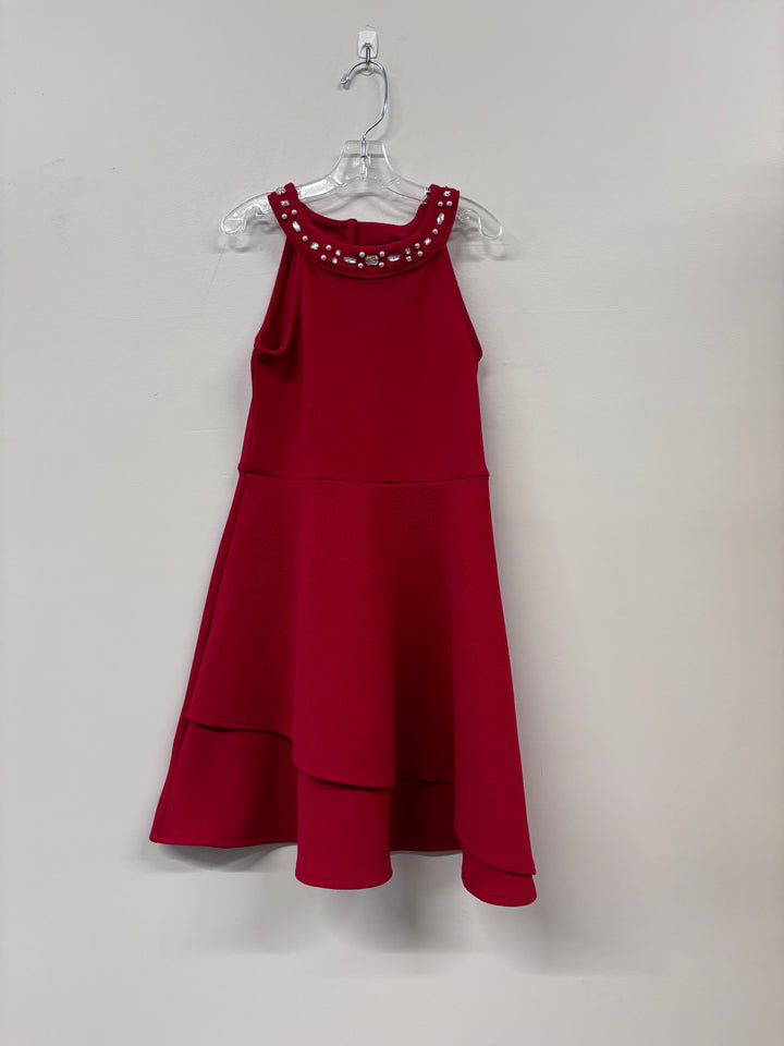 Children's Place Red Halter Dress, Size 7/8