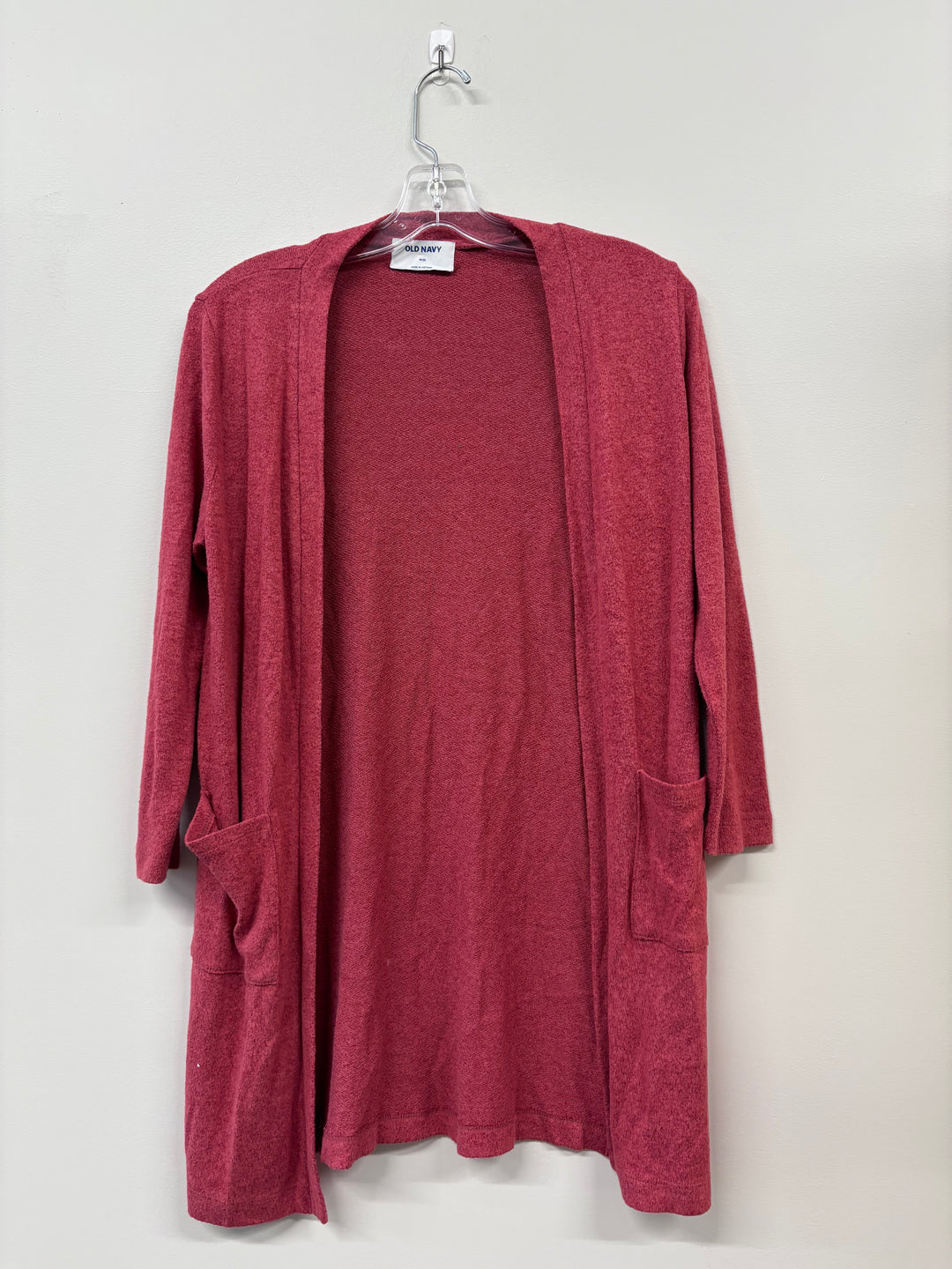 Old Navy Red Open Cardigan, Medium (8)