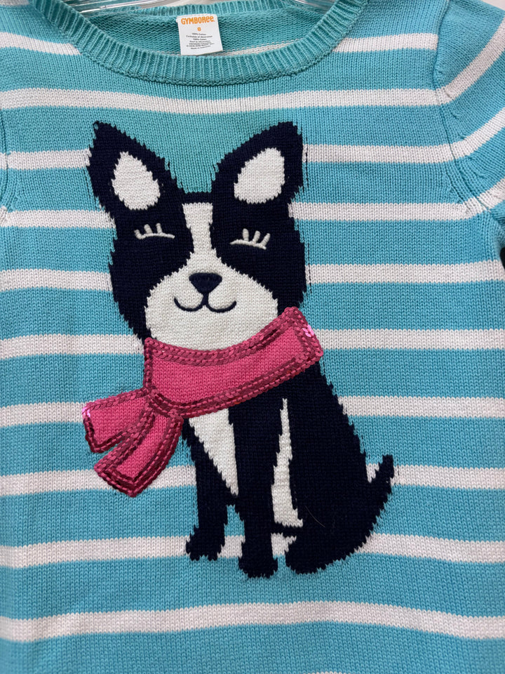 Gymboree Dog Sweater Dress, Size 8