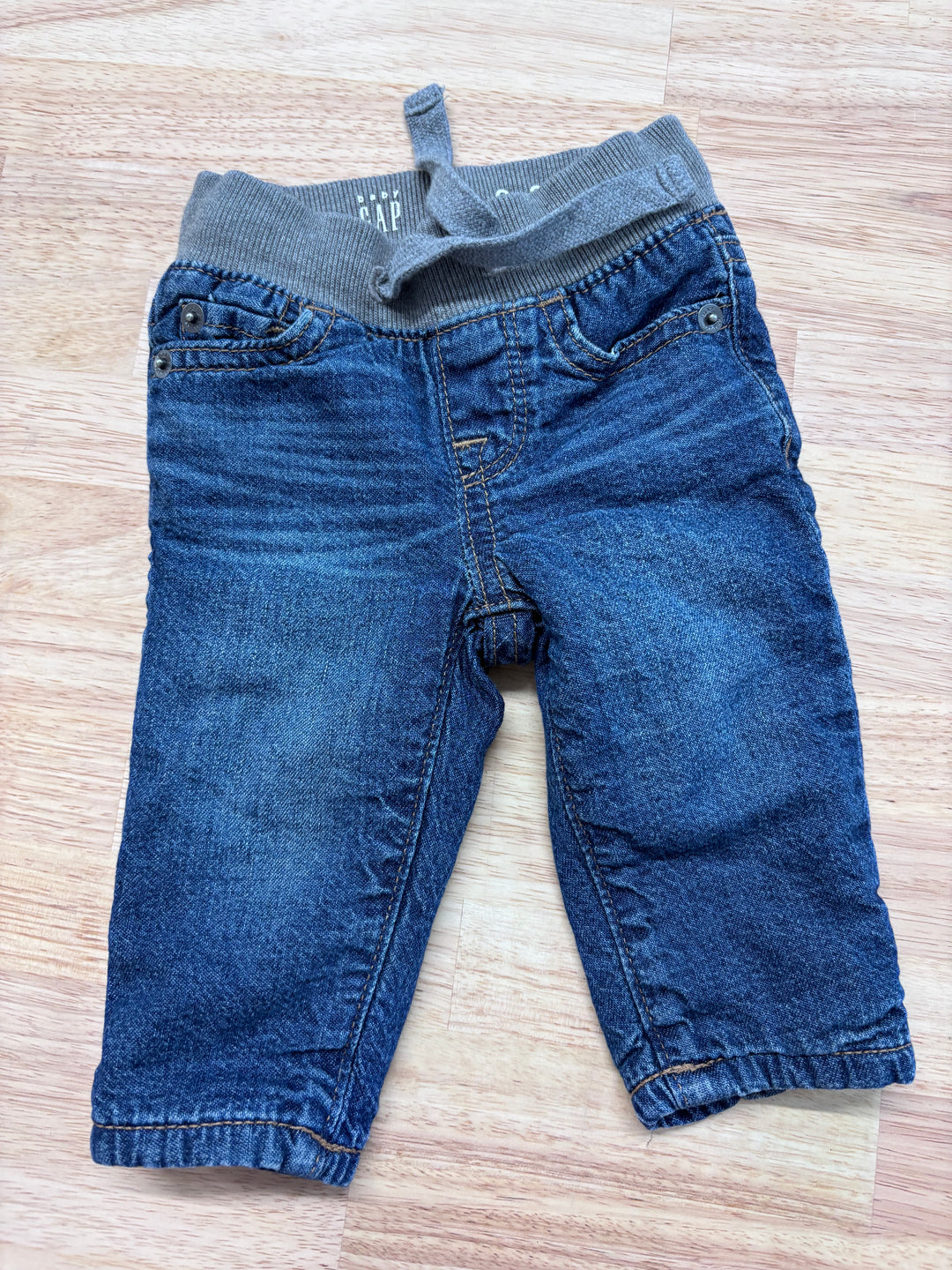 Gap Fleece-Lined Jeans, 0-3 Months