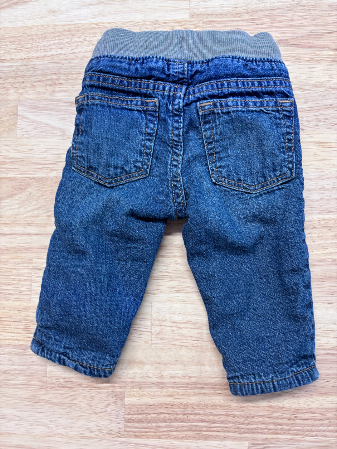 Gap Fleece-Lined Jeans, 0-3 Months