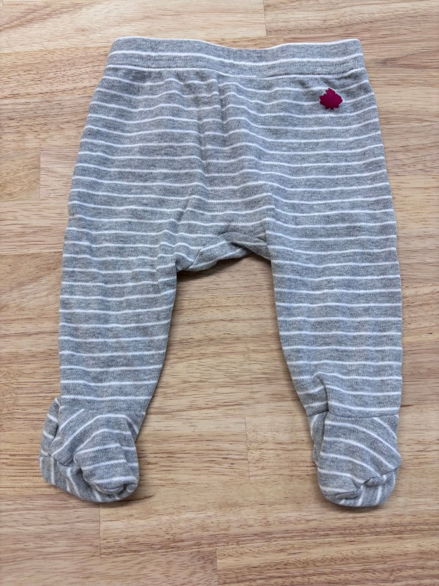 Canadiana Footed Pants, 3 - 6 Months - Nest and Sprout - Consignment