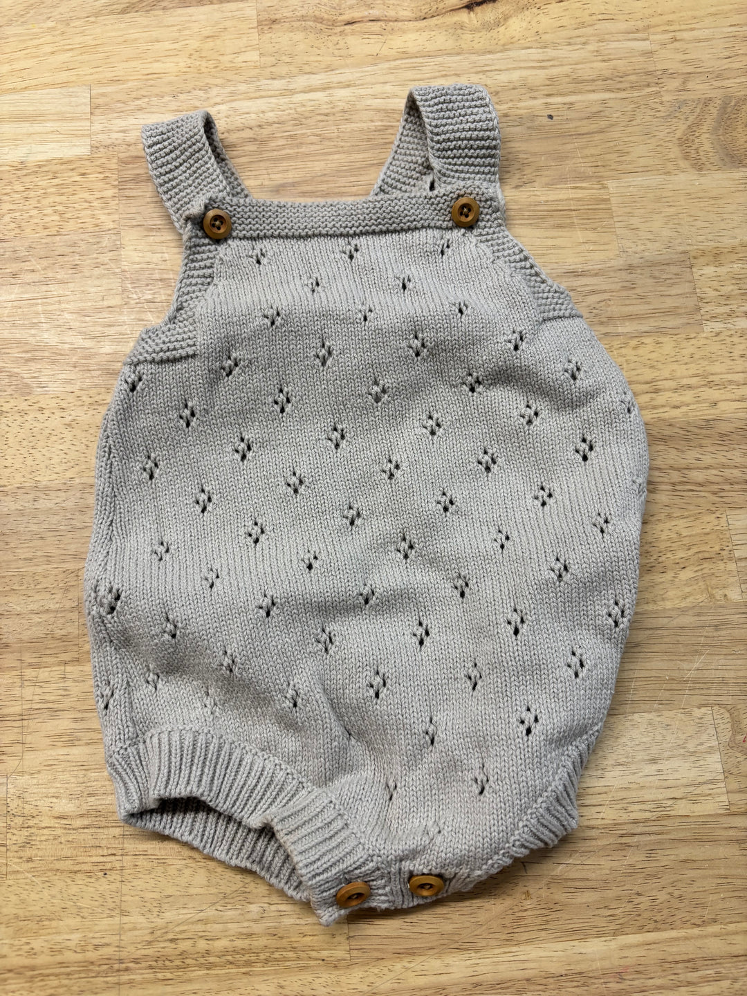 Beba Bean Knit Romper – Play 3-6 months