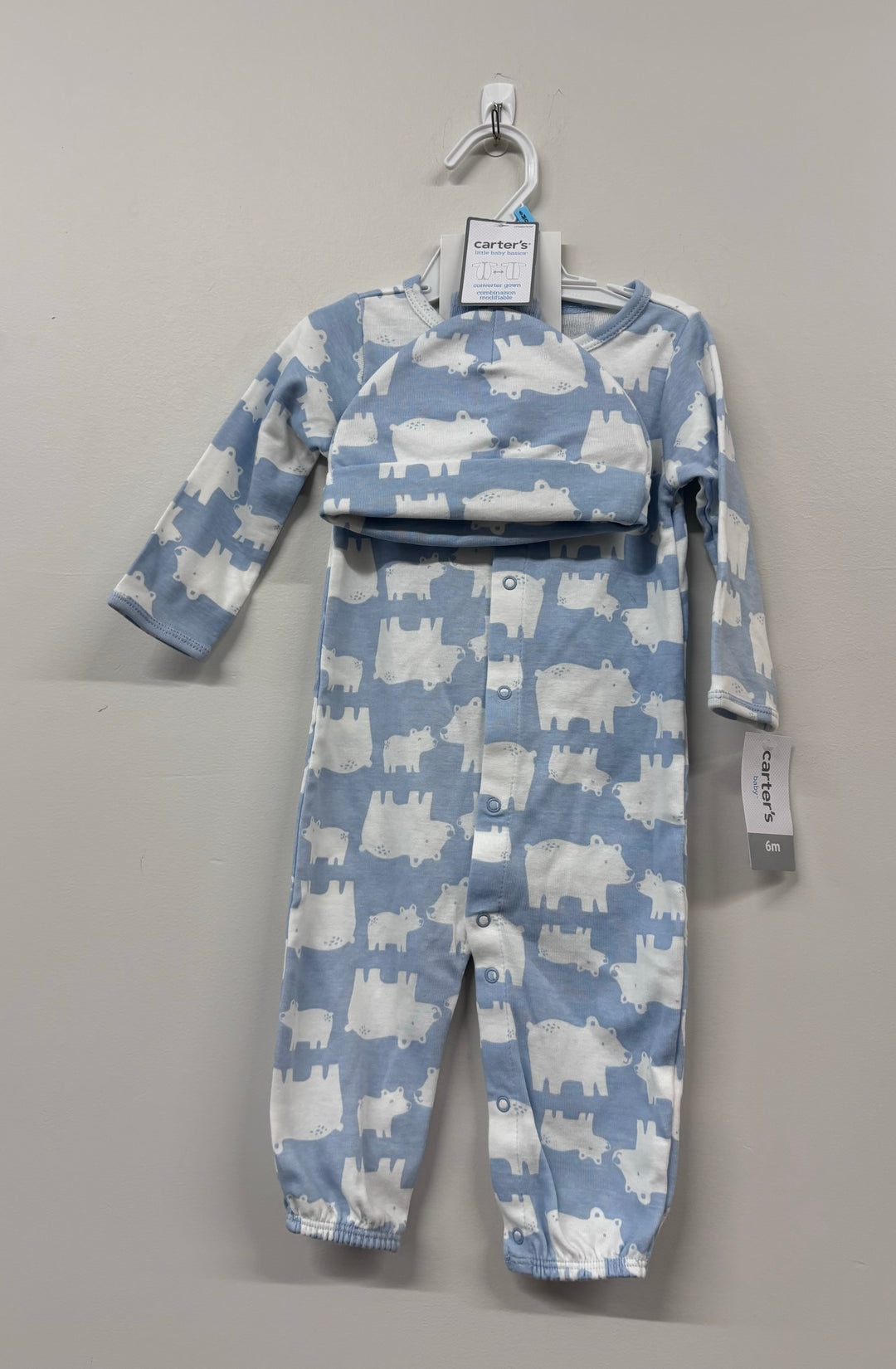 Carter's Convertible Romper/Gown, 6 Months