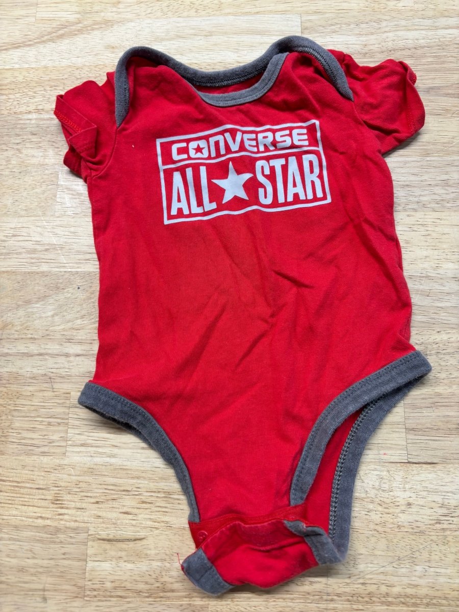 Converse All Star Bodysuit –0 - 3 M - Nest and Sprout - Consignment