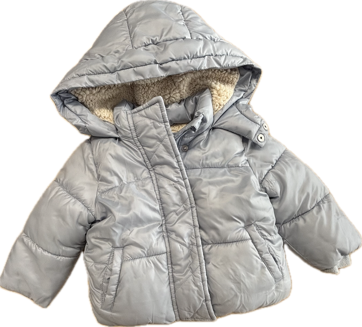 Baby Gap Sherpa-Lined Puffer Jacket – 18-24M
