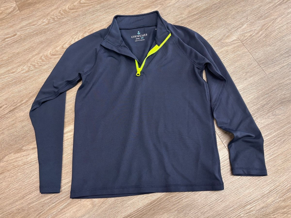 Crewcuts Quarter Zip Shirt – Size 10 - Nest and Sprout - Consignment