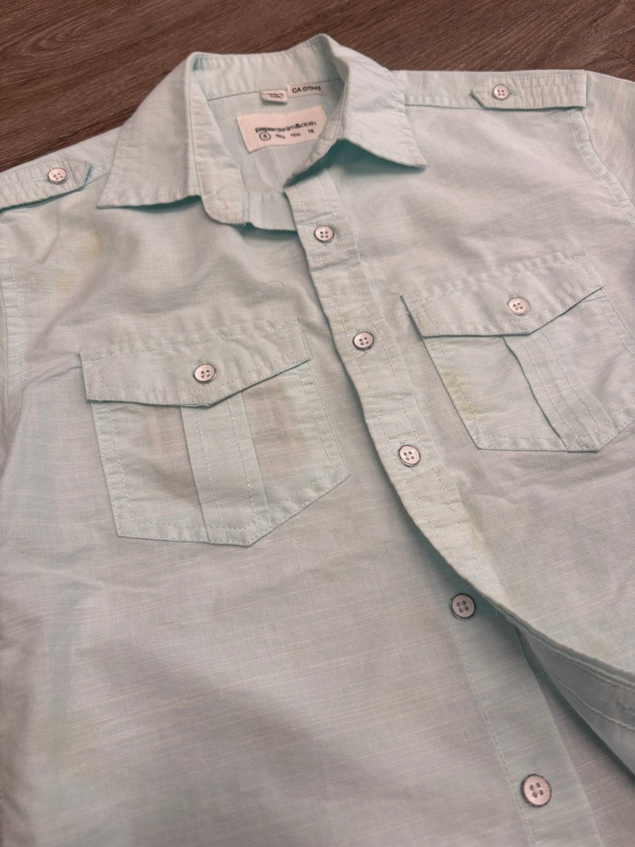 Paper Denim & Cloth Button - Up Shirt – Size 8 - Nest and Sprout - Consignment