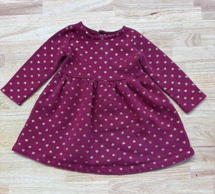 Carter's Fleece Dress, 18 Months