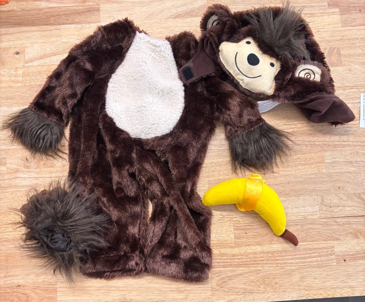 Infant Monkey Costume – ~12M - Nest and Sprout - Consignment