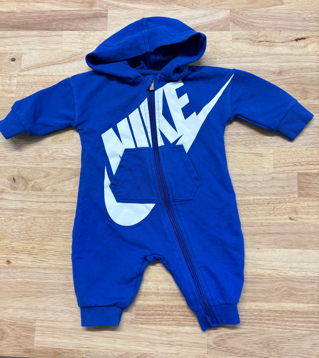 Nike Zip-Up Romper, 3 Months