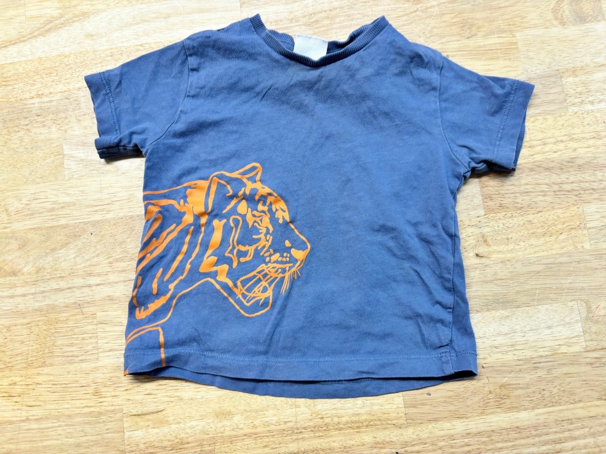 Zara Lion Print Shirt – 12 - 18M - Nest and Sprout - Consignment