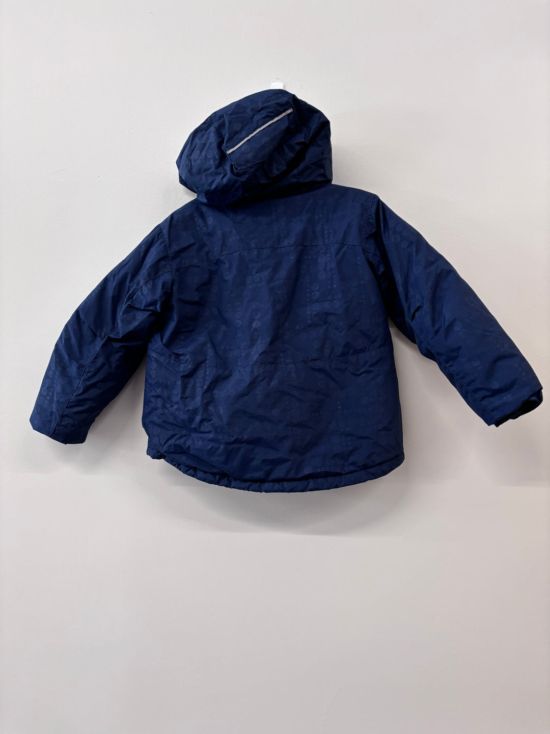 Columbia Jacket (Size 4, Navy Blue with Purple Inside) | Imperfect