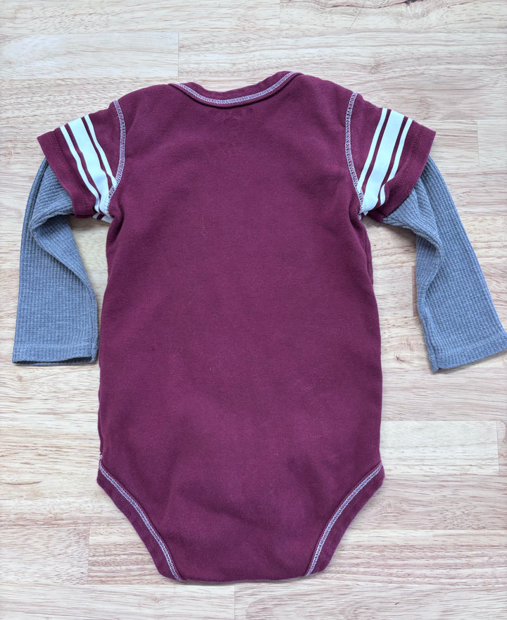 College Kids Tiny But Mighty Eagles Bodysuit