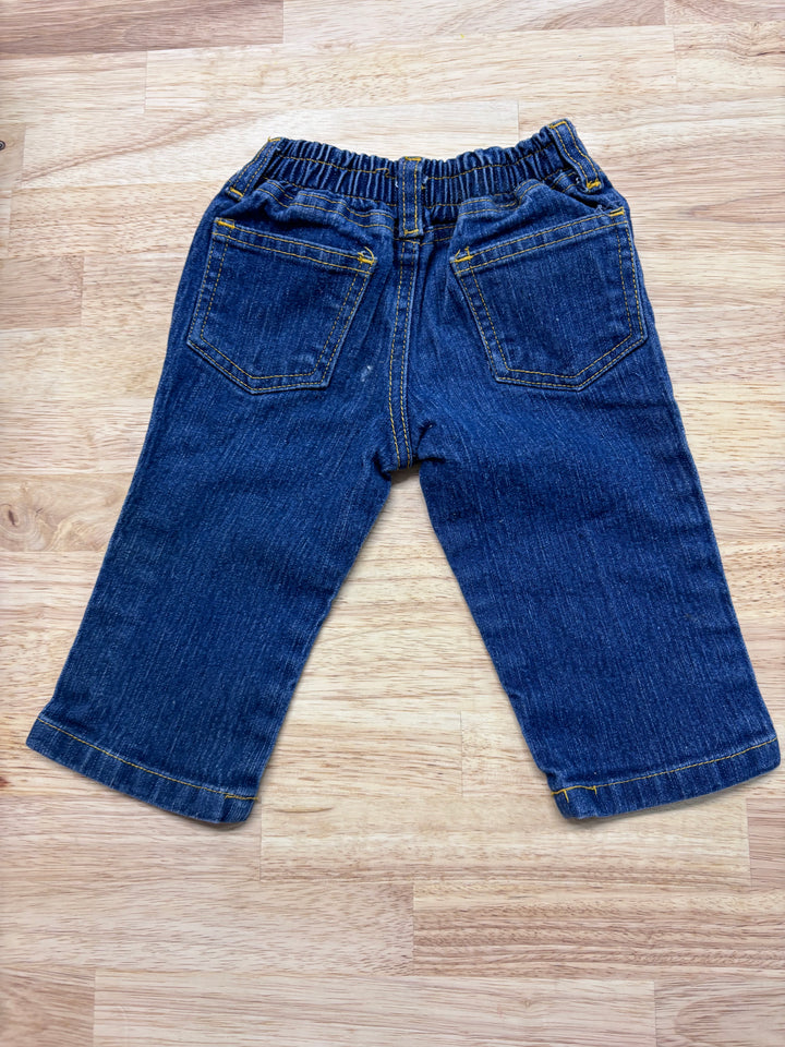 18 Month Jeans with Small Embroidered Feature