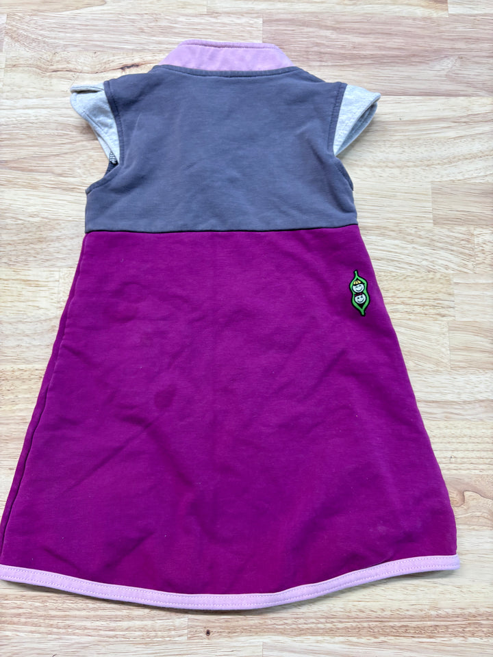 Peekaboo Beans 2 Pixie Dress, Magenta | play condition