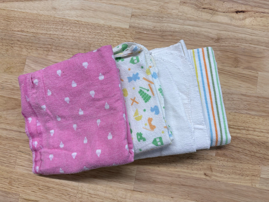 Fleece Swaddles, Set of Four