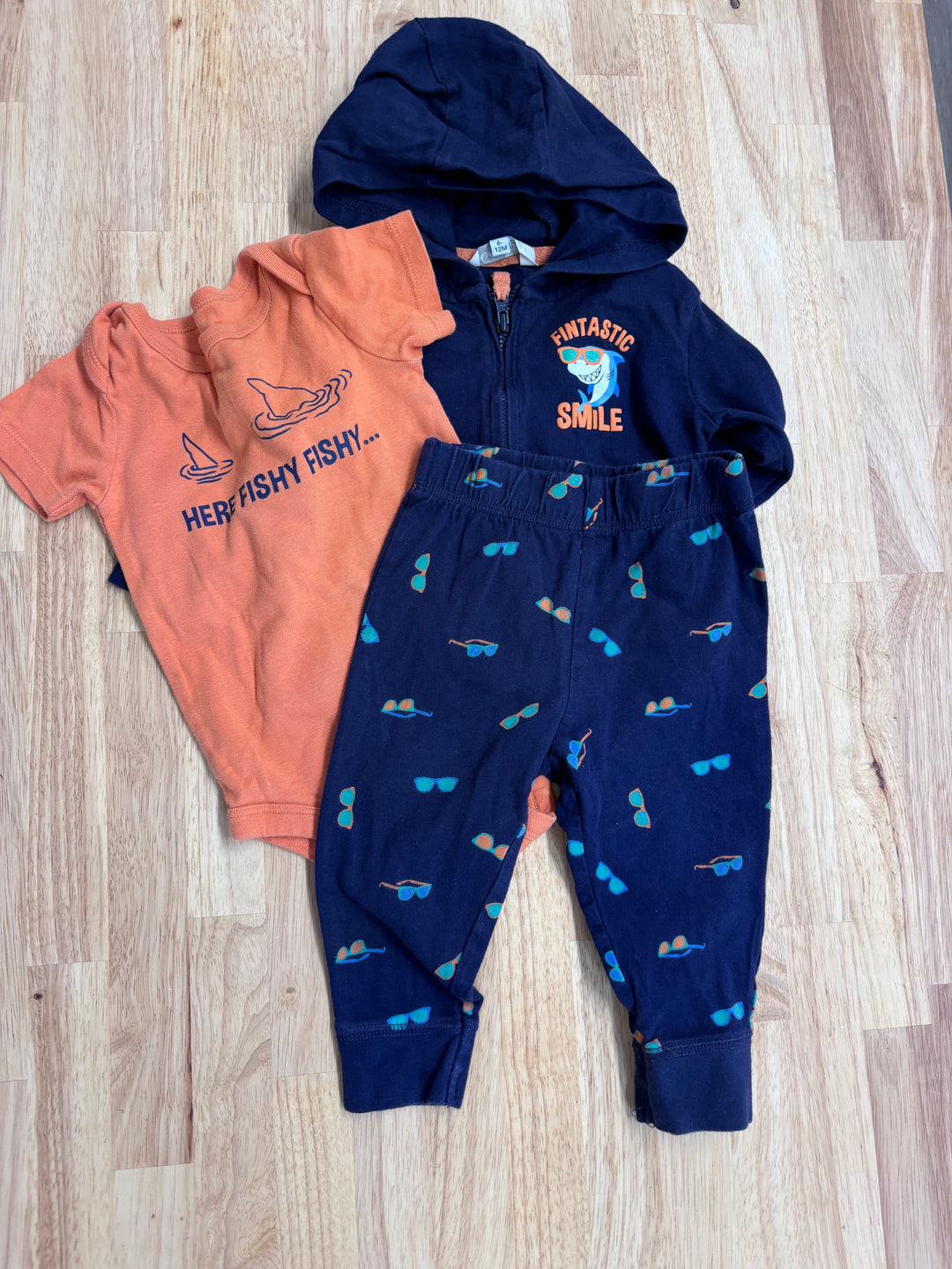 George Shark Themed Set 6-12M