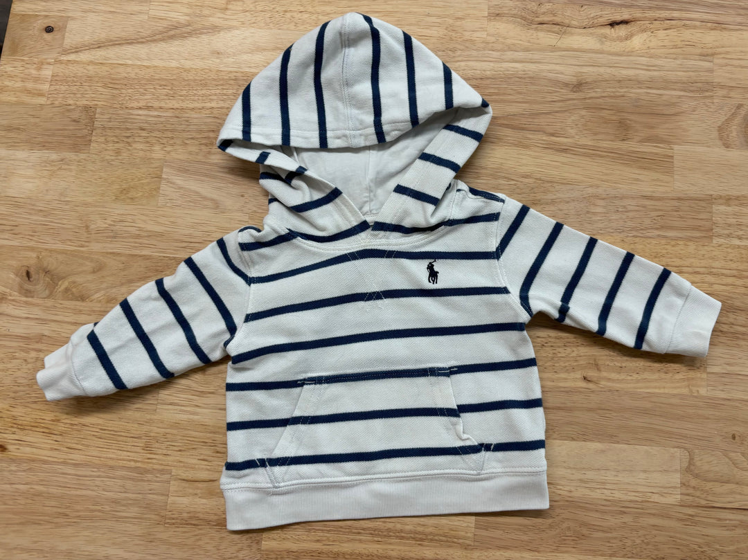 Ralph Lauren Striped Sweatshirt 6M