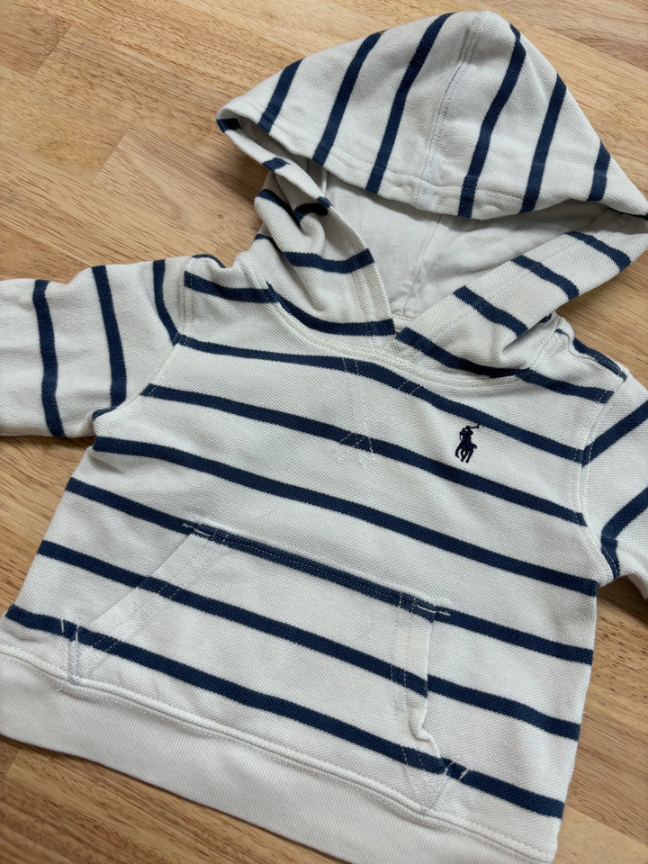 Ralph Lauren Striped Sweatshirt 6M