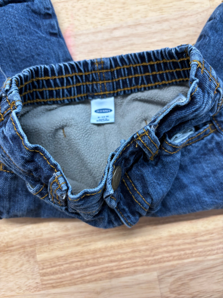 Old Navy Fleece-Lined Jeans 6-12M