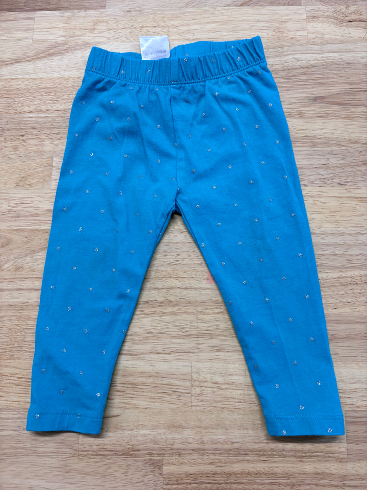 Gap Blue Leggings 12-18M Play