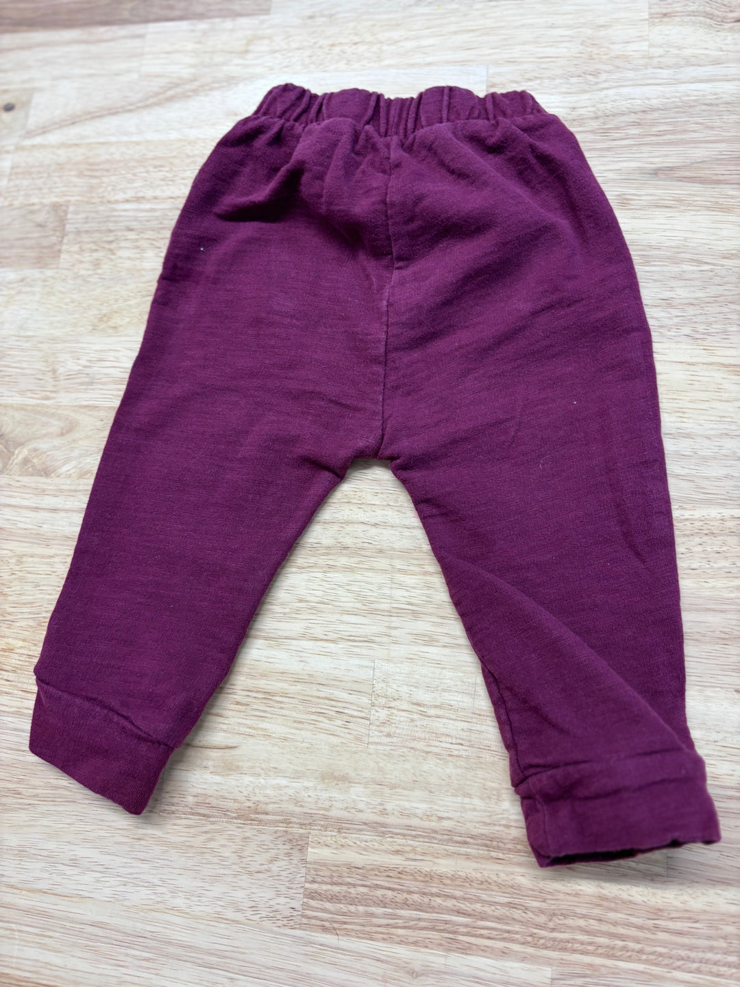 Petit Lem Burgundy Pants 12M