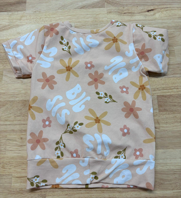 Gro by Zo “Big Sis” Shirt 3-6Y