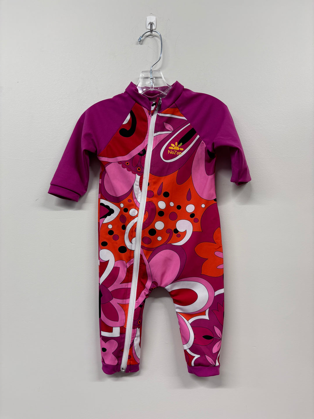 No Zone Full-Zip Bodysuit 6-12M