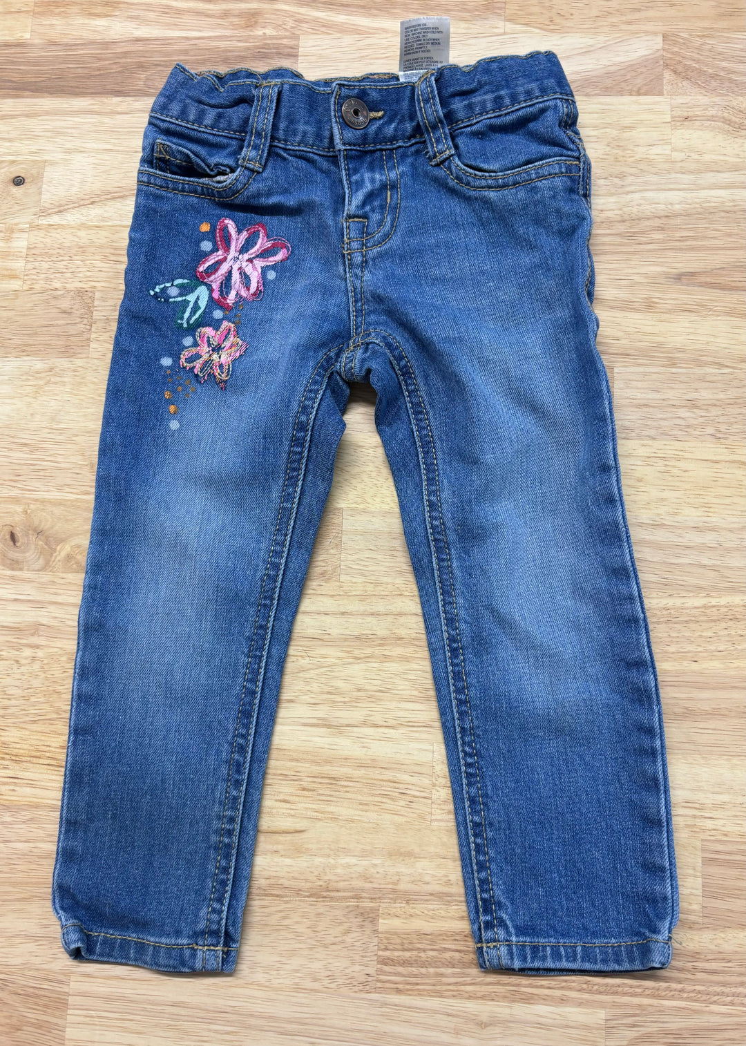 OshKosh Floral Jeans 4T