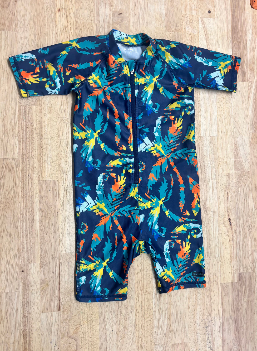 Reima Sun-Safe Swim Jumpsuit – Tropical Navy | Size 98