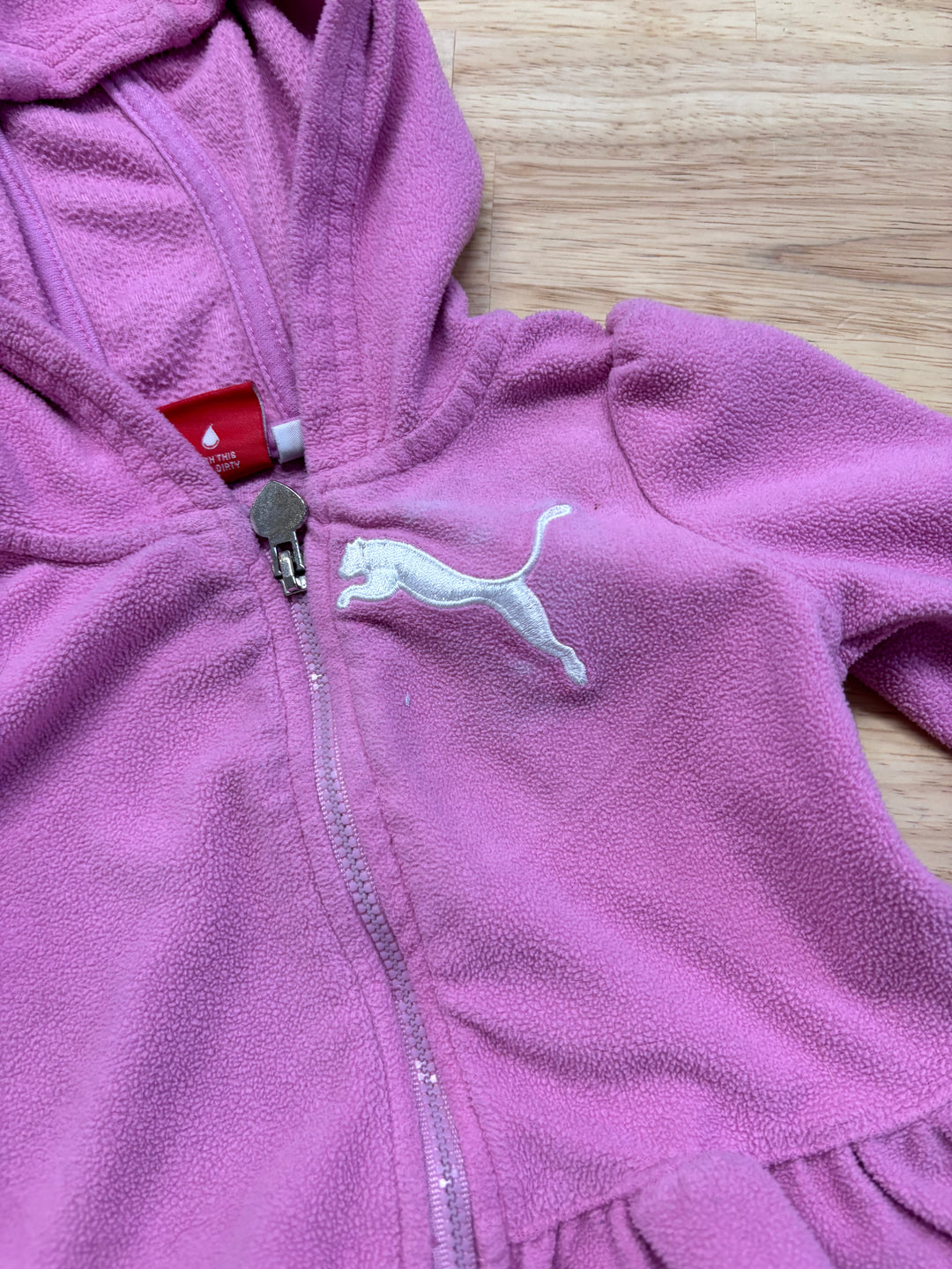 Puma Fleece Zip-Up (18 Months) imperfect