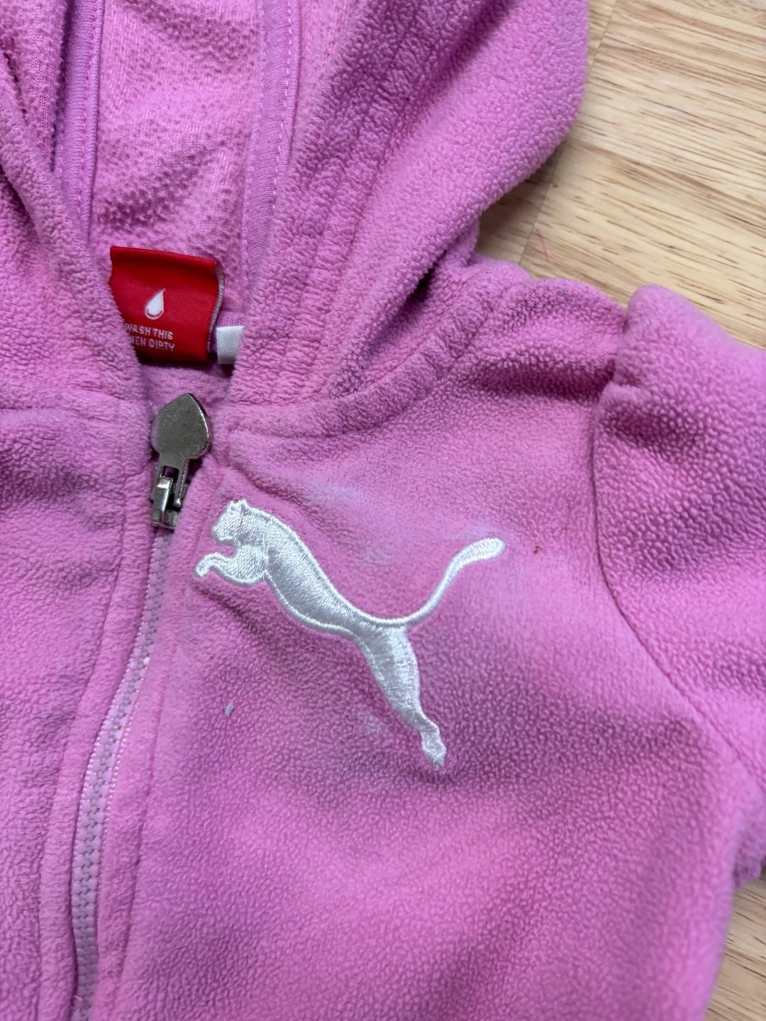 Puma Fleece Zip-Up (18 Months) imperfect