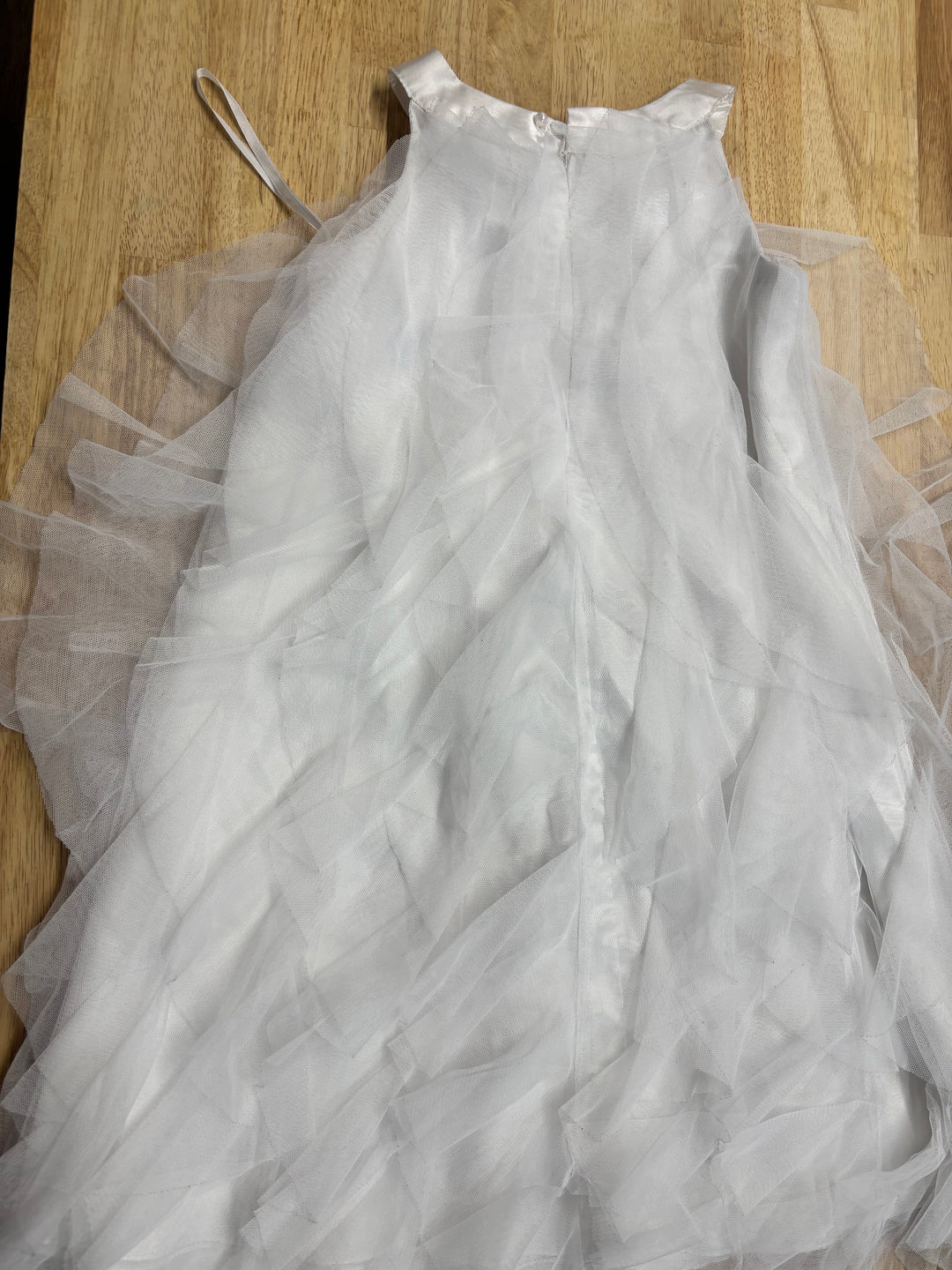 Kids Dream Special Occasion Tulle Dress – White | Size 8