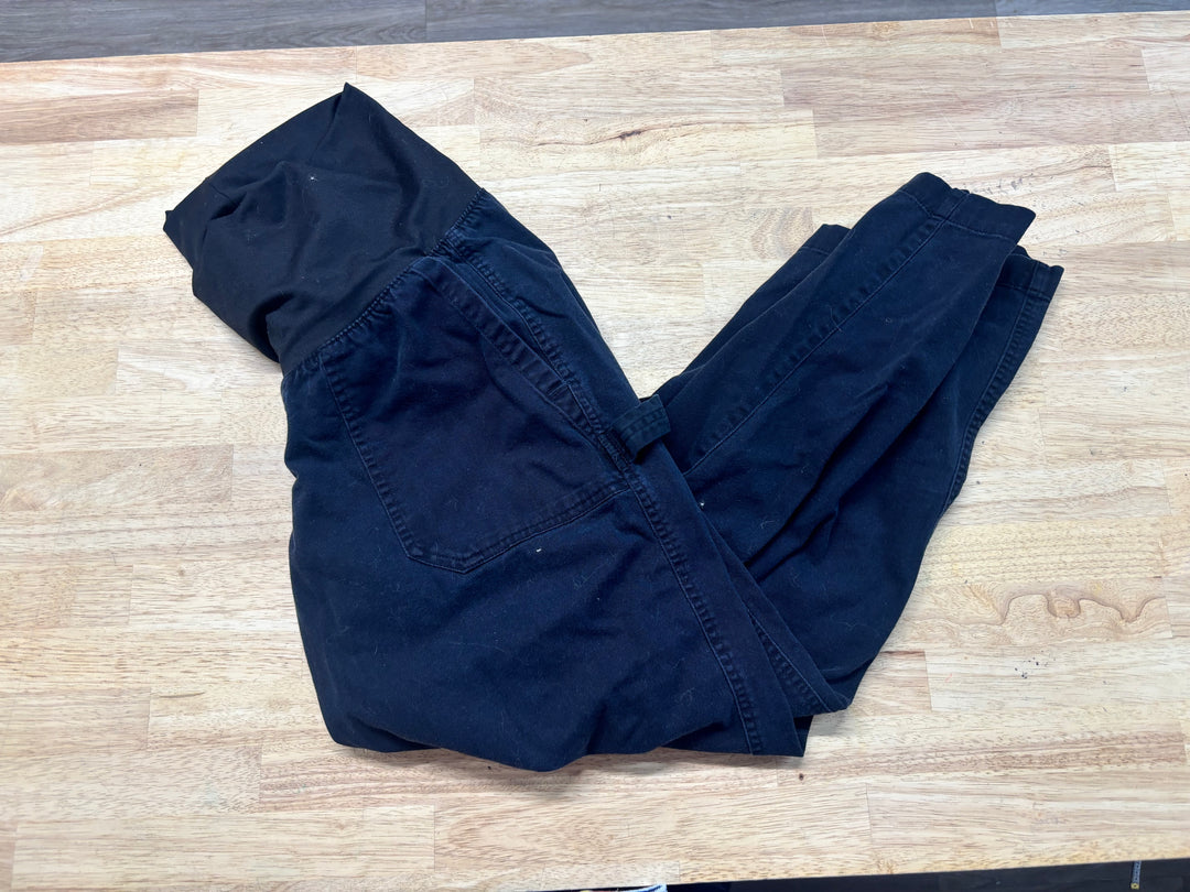 Old Navy Maternity Pants – Black w/ Belly Panel | Size S