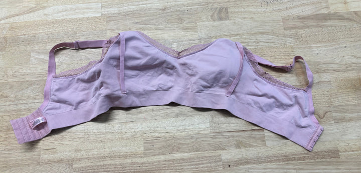 La Vie en Rose Nursing Bra – Pink | Size XL