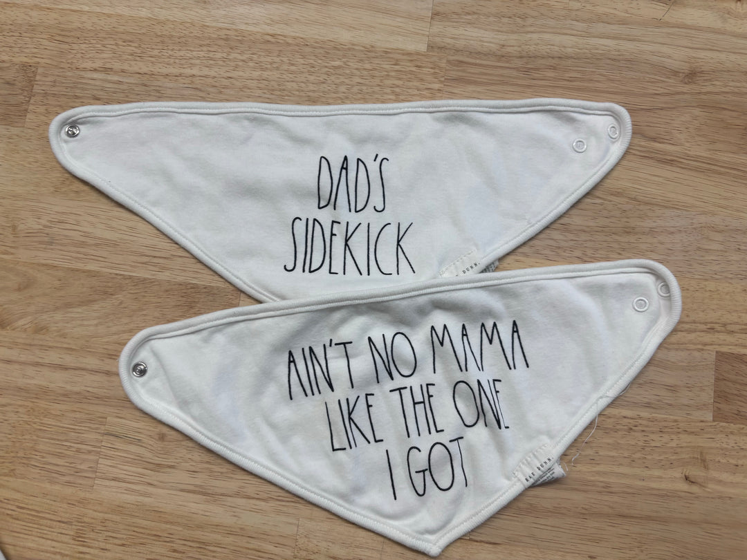 Rae Dunn Bibs (Set of 2)