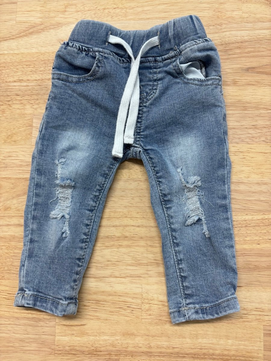 Little Bipsy Jeans (3 - 6 Months) - Nest and Sprout - Consignment