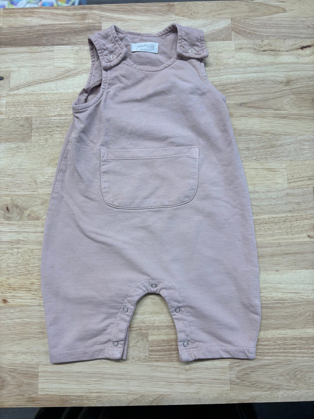 Pehr Romper (3-6 Months, Blush)