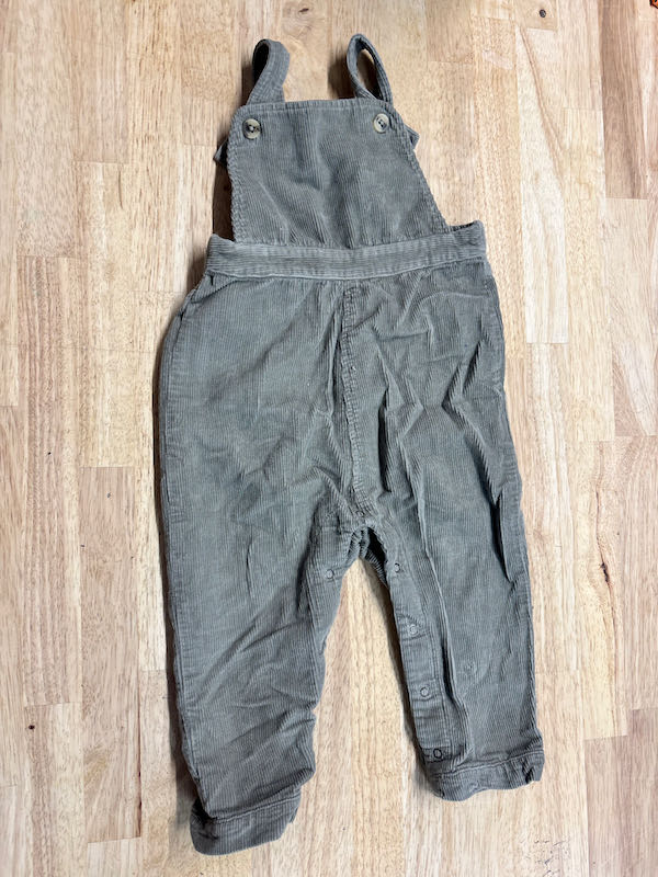 Pehr Corduroy Overalls – Green | 18–24M