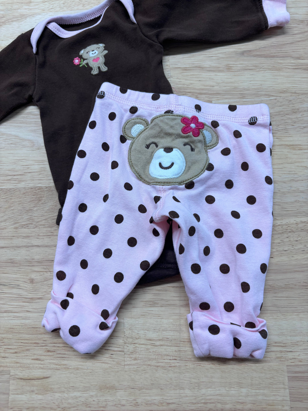 Carter's Newborn Set - Bear & Dots