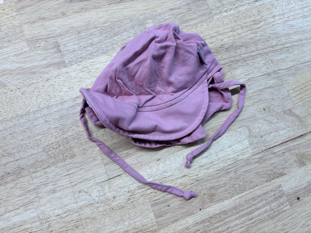 Jan & Jul Soft Sun Hat – Dusty Rose | 6–24M