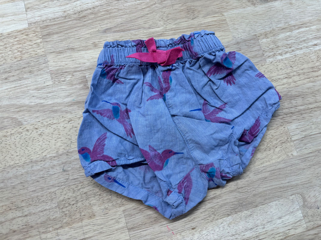 Hatley Lightweight Shorts – Hummingbird | 6–9M