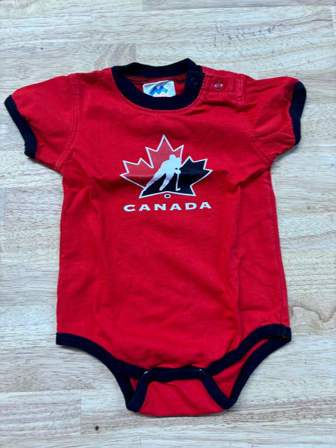 NHL Canada Hockey Bodysuit – Red | 0–6M