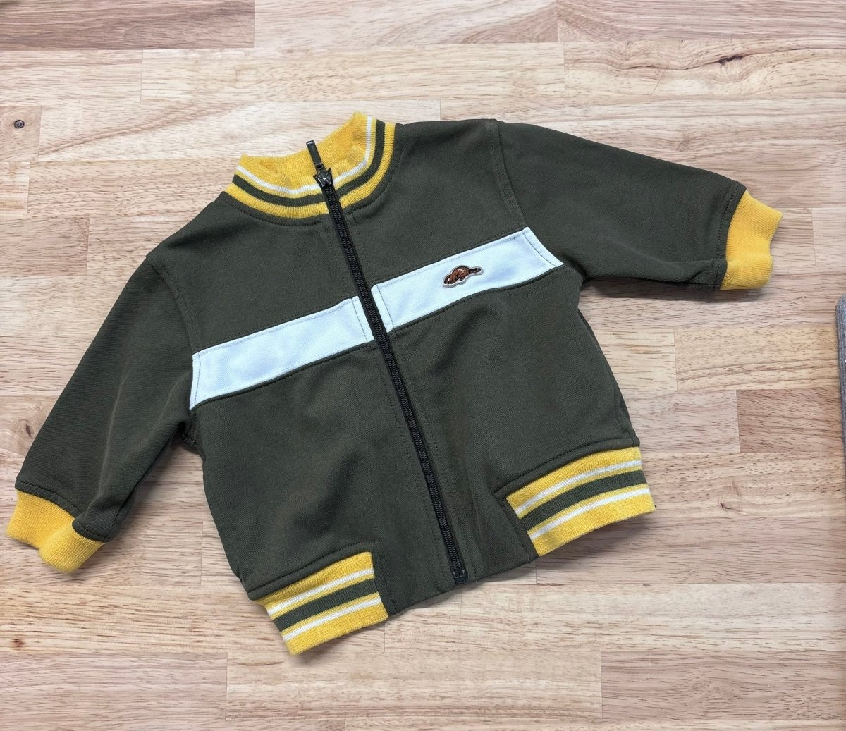 Roots Zip - Up Sweater - 3 - 6 Months - Nest and Sprout - Consignment