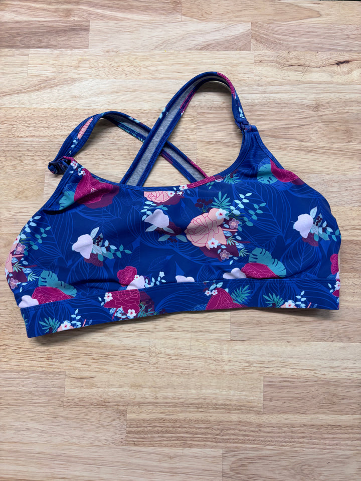 Cadenshae Crossover Nursing Sports Bra - XL